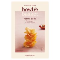 Bowl & Basket Barbeque Potato Chips, 8 oz, 8 Ounce