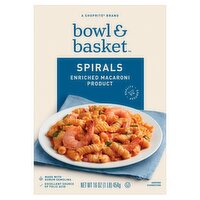 Bowl & Basket Spirals Pasta, 16 oz, 16 Ounce