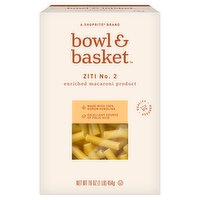 Bowl & Basket Ziti Pasta, 16 oz, 16 Ounce