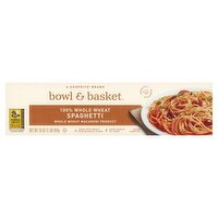 Bowl & Basket 100% Whole Wheat Spaghetti Pasta, 16 oz