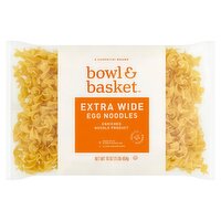 Bowl & Basket Extra Wide Egg Noodles, 16 oz, 16 Ounce