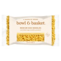 Bowl & Basket Medium Egg Noodles, 16 oz, 16 Ounce