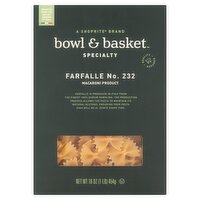 Bowl & Basket Specialty Farfalle No. 232 Pasta, 16 oz