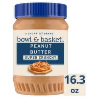 Bowl & Basket Super Crunchy Peanut Butter, 16.3 oz