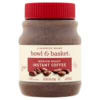 Bowl & Basket Medium Roast Instant Coffee, 8 oz, 8 Ounce