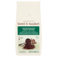 Bowl & Basket Decaffeinated House Blend Medium Roast Ground Coffee, 12 oz