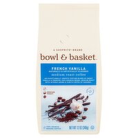 Bowl & Basket French Vanilla Light Roast Ground Coffee, 12 oz