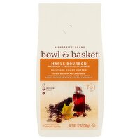 Bowl & Basket Maple Bourbon Medium Roast Coffee, 12 oz