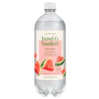 Bowl & Basket Watermelon Seltzer, 33.8 fl oz, 33.8 Fluid ounce