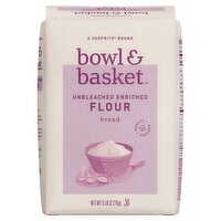 Bowl & Basket Unbleached Enriched Bread Flour, 5 lb