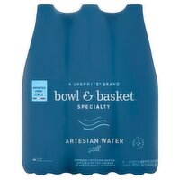 Bowl & Basket Specialty Still Artesian Water, 33.8 fl oz, 6 count