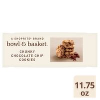 Bowl & Basket Chunky Chocolate Chip Cookies, 11.75 oz, 11.75 Ounce