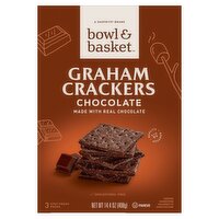 Bowl & Basket Chocolate Graham Crackers, 3 count, 14.4 oz