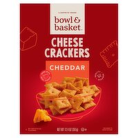 Bowl & Basket Cheddar Cheese Crackers, 12.4 oz, 12.4 Ounce