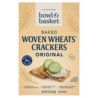 Bowl & Basket Original Baked Woven Wheats Crackers, 9 oz