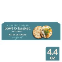 Bowl & Basket Specialty Original Water Crackers, 4.4 oz, 4.4 Ounce