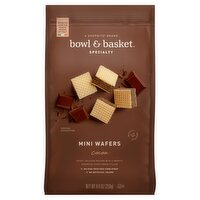 Bowl & Basket Specialty Cocoa Mini Wafers, 8.8 oz