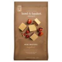 Bowl & Basket Specialty Hazelnut Mini Wafers, 8.8 oz, 8.8 Ounce