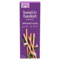 Bowl & Basket Specialty Garlic & Herb Breadsticks, 4.25 oz
