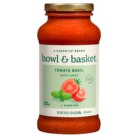 Bowl & Basket Tomato Basil Pasta Sauce, 24 oz, 24 Ounce