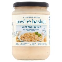 Bowl & Basket Alfredo Sauce, 14.5 oz, 14.5 Ounce