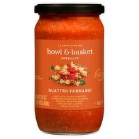 Bowl & Basket Specialty Quattro Formaggi Sauce, 24 oz