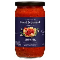 Bowl & Basket Specialty Marinara Sauce with Barolo Wine, 24 oz