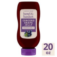 Bowl & Basket Squeezable Concord Grape Jelly, 20 oz