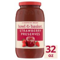 Bowl & Basket Strawberry Preserves, 32 oz