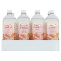 Bowl & Basket Grapefruit Seltzer, 33.8 fl oz, 12 count