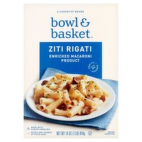 Bowl & Basket Ziti Rigati Pasta, 16 oz, 16 Ounce