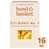 Bowl & Basket Ziti Rigati No. 1 Pasta, 16 oz