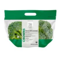 Wholesome Pantry Organic Broccoli Crowns, 1 lb