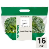 Wholesome Pantry Organic Broccoli Crowns, 16 oz, 16 Ounce