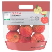 Wholesome Pantry Organic Gala Apples, 48 oz, 3 Pound