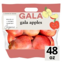 Wholesome Pantry Organic Gala Apples, 48 oz