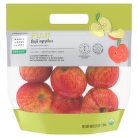 Wholesome Pantry Organic Fuji Apples, 48 oz, 3 Pound