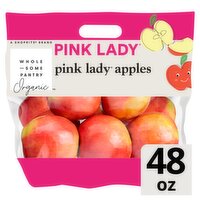 Wholesome Pantry Organic Pink Lady Apples, 48 oz, 48 Ounce