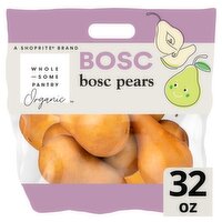 Wholesome Pantry Organic Bosc Pears, 32 oz, 32 Ounce