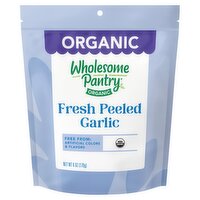 Wholesome Pantry Organic Fresh Peeled Garlic, 6 oz