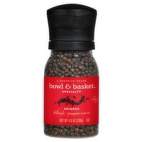 Bowl & Basket Specialty Black Peppercorn Grinder, 4.9 oz, 4.9 Ounce