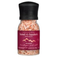 Bowl & Basket Specialty Himalayan Pink Salt Grinder, 10 oz