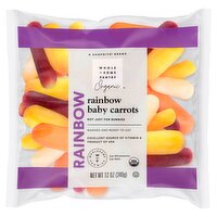 Wholesome Pantry Organic Rainbow Baby Carrots, 12 oz, 12 Ounce