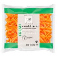 Wholesome Pantry Organic Fresh Shredded Carrots, 10 oz, 10 Ounce