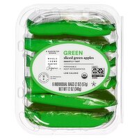 Wholesome Pantry Organic Sliced Green Apples, 2 oz, 6 count