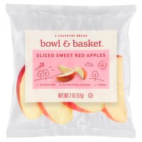 Bowl & Basket Sliced Sweet Red Apples, 2 oz