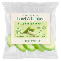 Bowl & Basket Sliced Green Apples, 2 oz