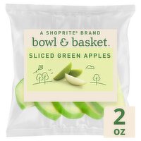 Bowl & Basket Sliced Green Apples, 2 oz