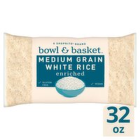 Bowl & Basket Enriched Medium Grain White Rice, 32 oz