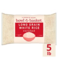 Bowl & Basket Enriched Long Grain White Rice, 5 lb